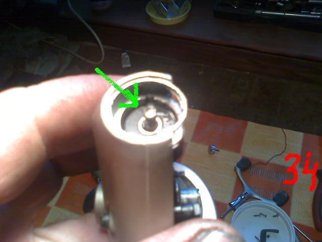 Hamulec kołowrotka, naprawa